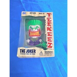 DC Comics Teekeez The Joker Stackable Vinyl Tiki Figure Cryptozoic